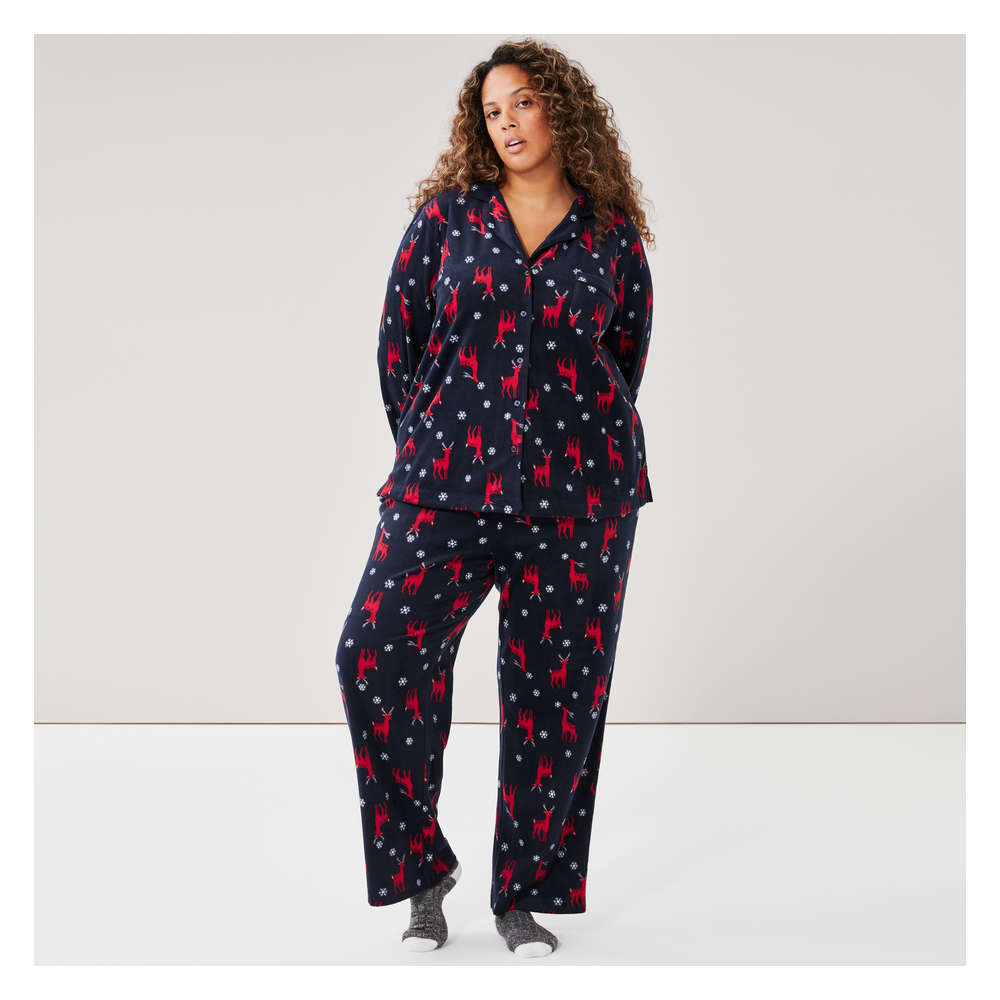 Joe Fresh Women 2 Piece Holiday Sleep Set 1 ea Zehrs